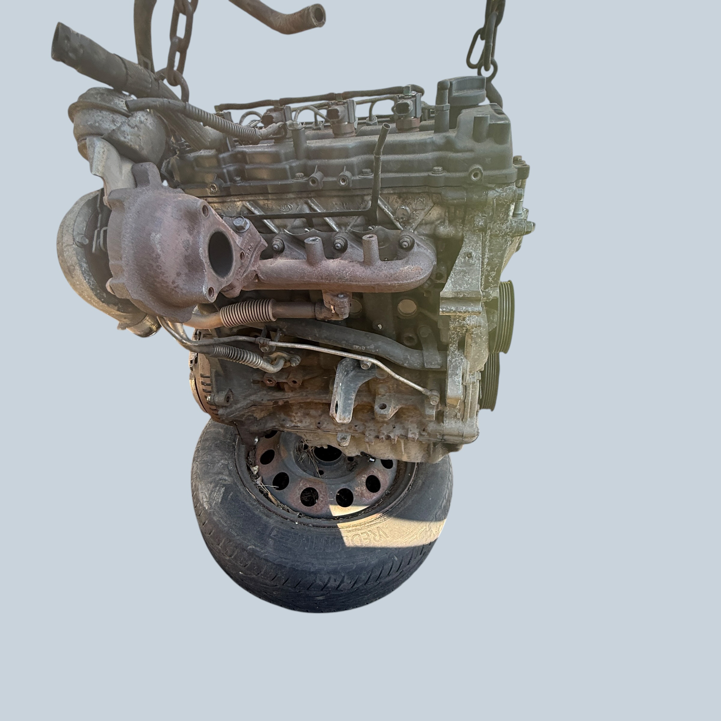 Silnik kompletny wtryski turbina pompa D4FD Kia Sportage 3 1.7 CRDI - obrazek 4