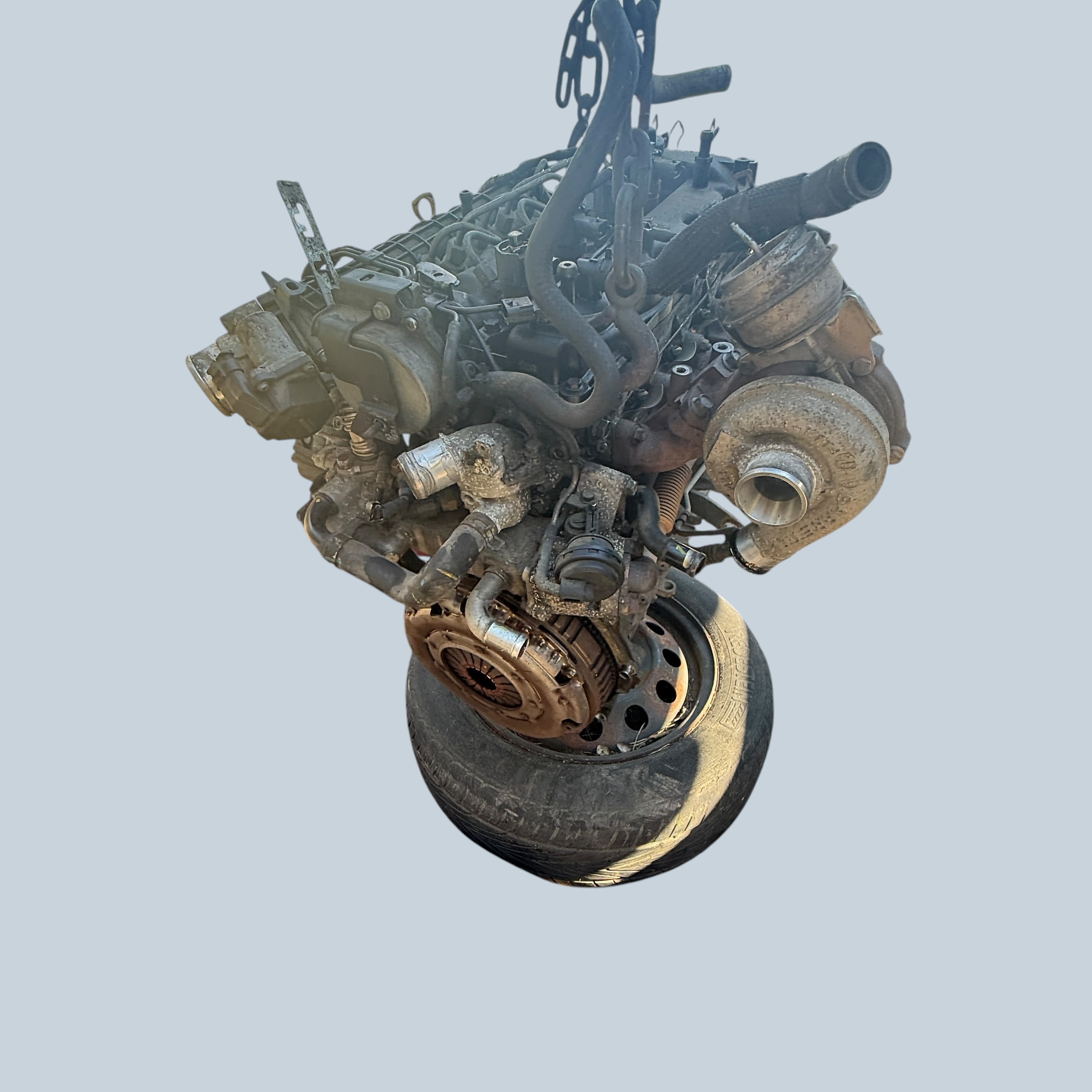 Silnik kompletny wtryski turbina pompa D4FD Kia Sportage 3 1.7 CRDI - obrazek 5