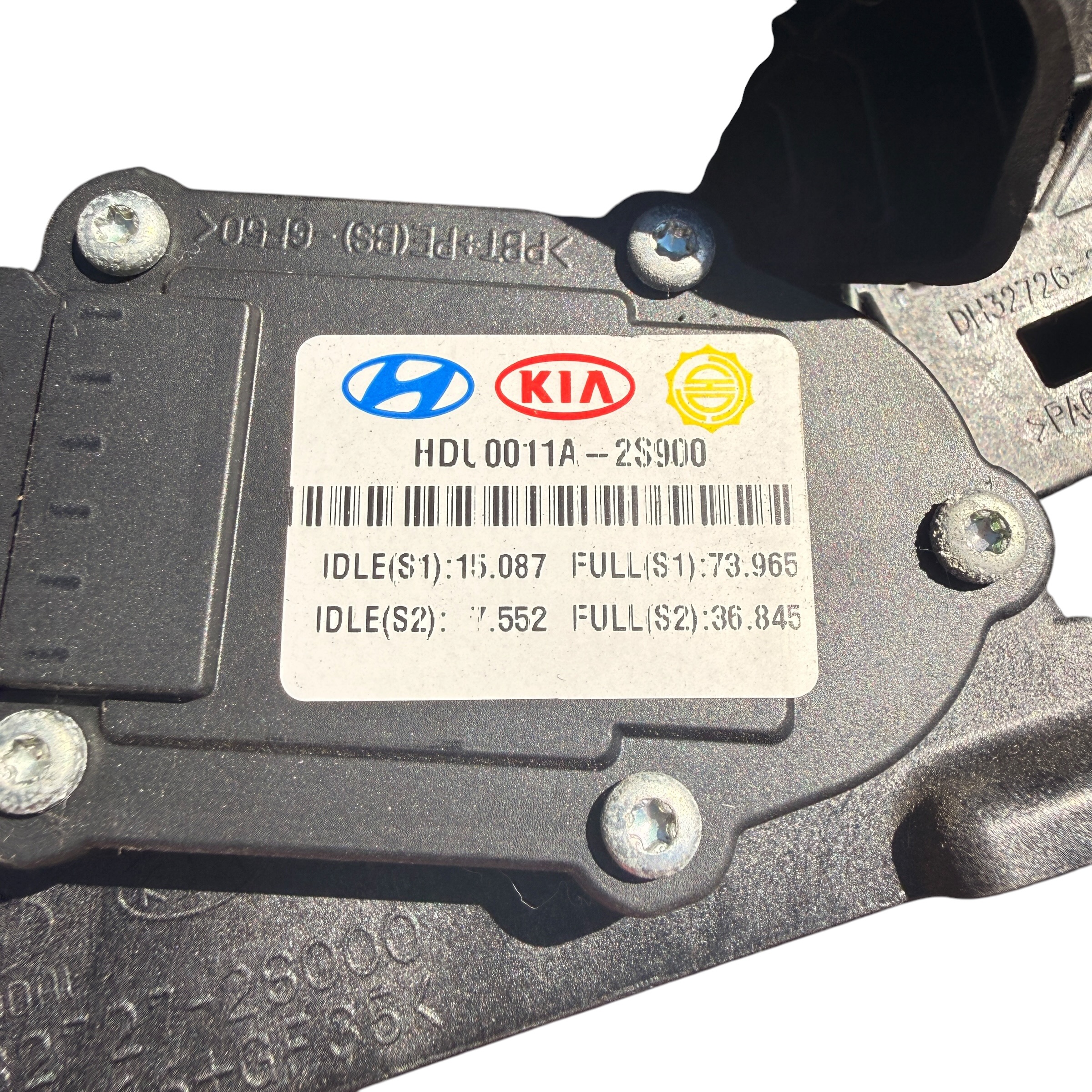Pedał gazu potencjometr 011A-2S900 Hyundai ix35 1.7 CRDI - obrazek 2