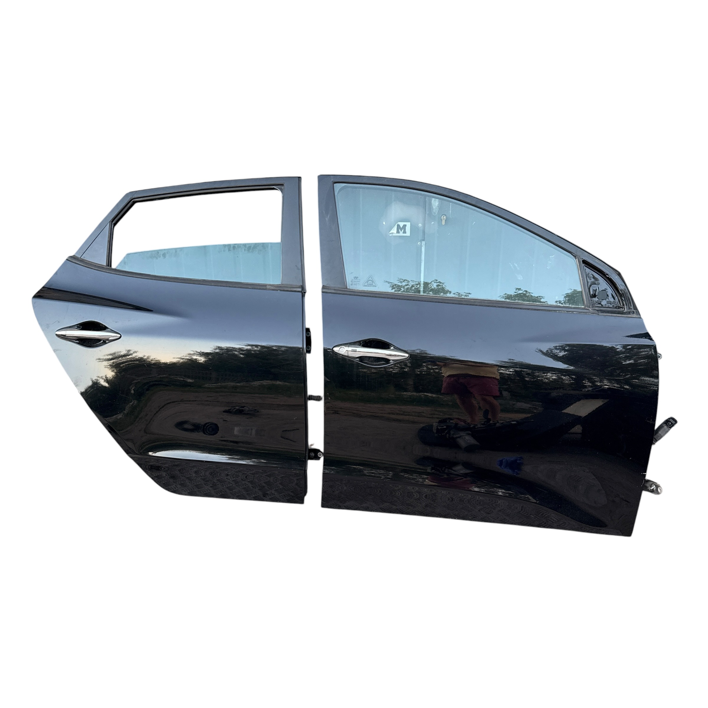 Drzwi prawe przód + tył kolor PAE Hyundai ix35 - obrazek 4