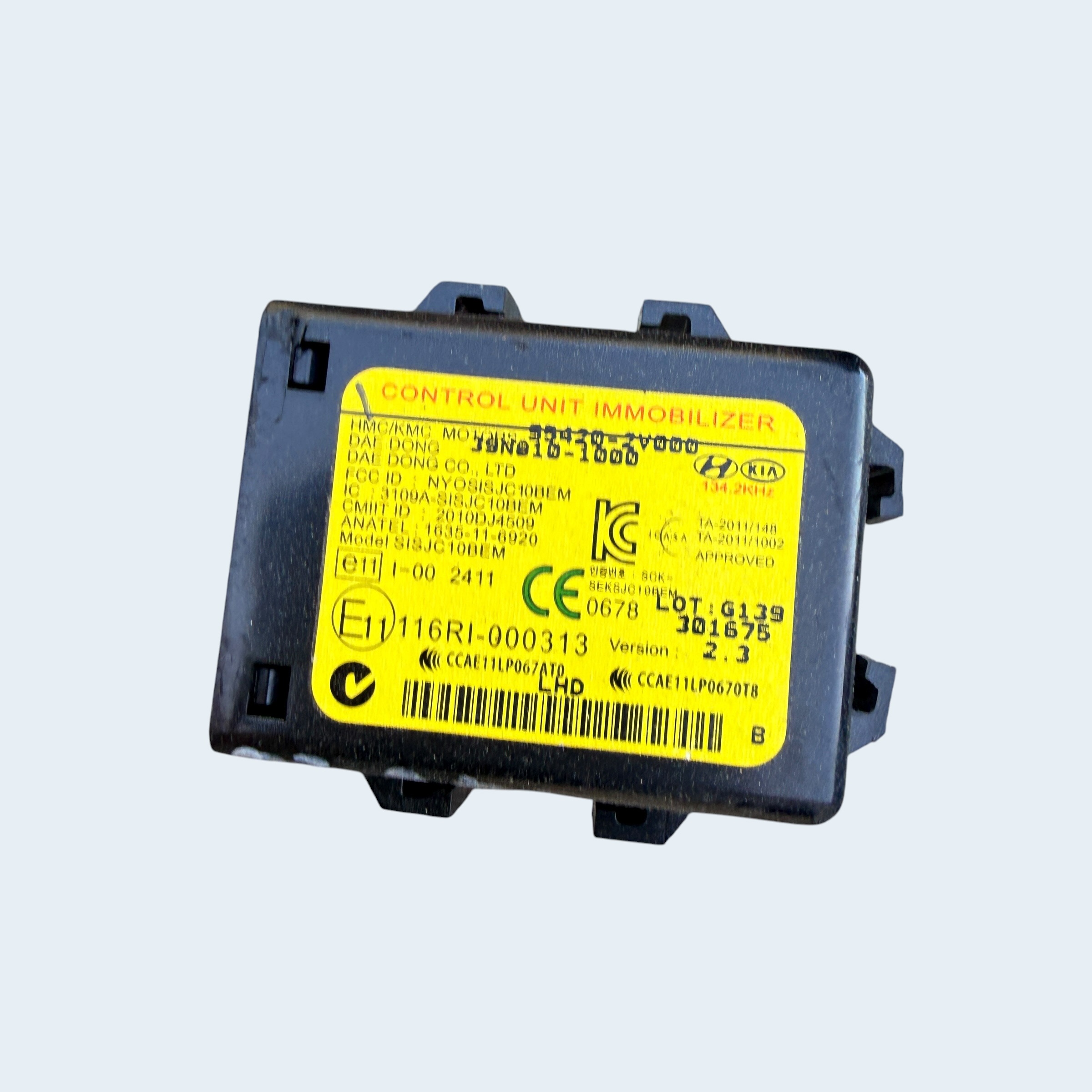 Komputer ECU zestaw startowy kluczyk immo Hyundai i40 1.7 CRDI euro5 - obrazek 4