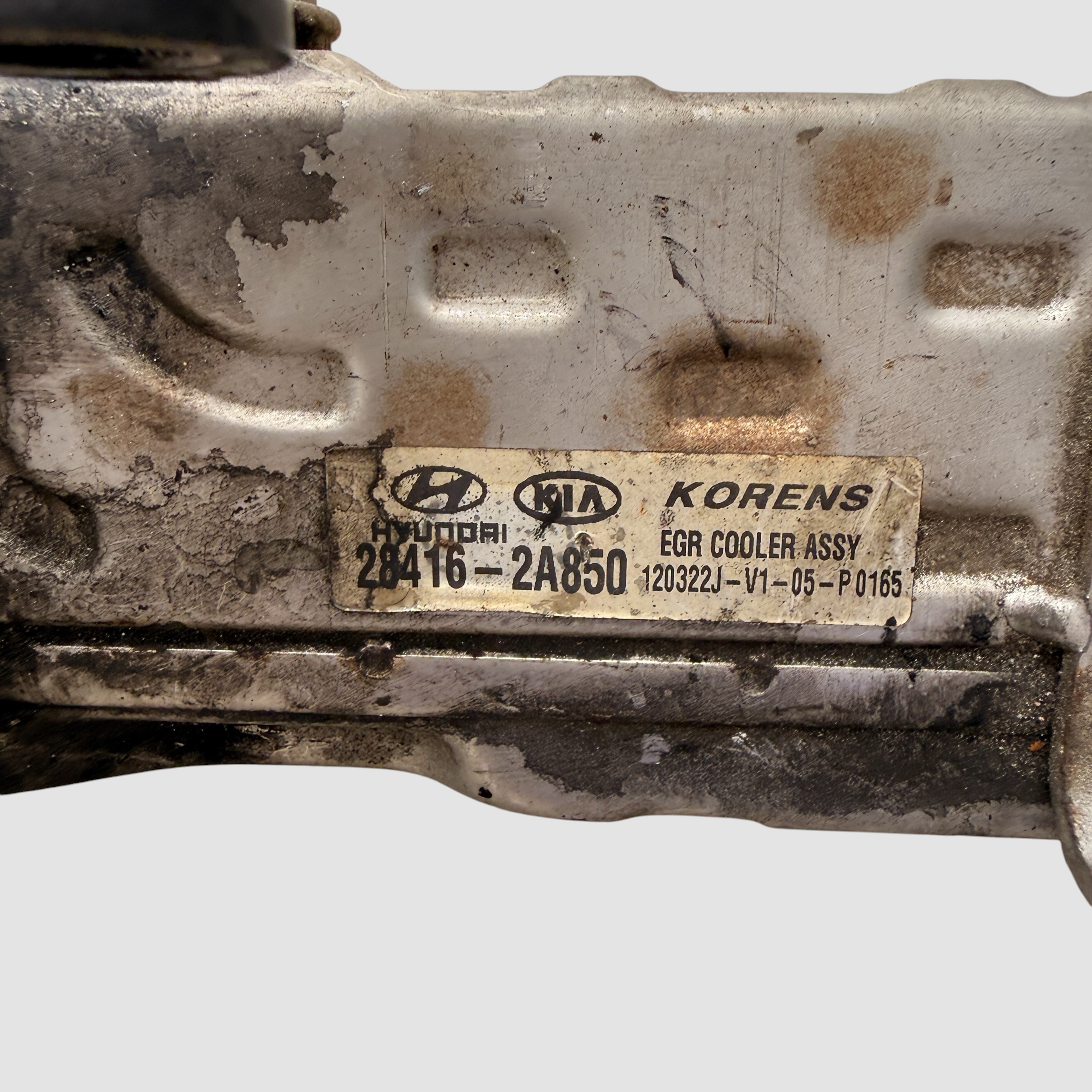Zawór EGR 284102A850 Chłodnica spalin Hyundai ix35 1.7 CRDI - obrazek 4