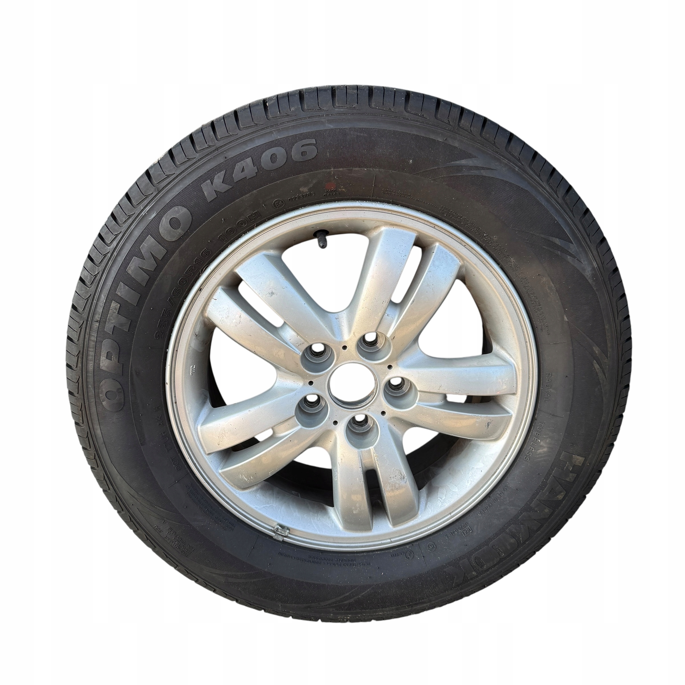 Felga Koło 1szt Kia Sportage 2 5×114,3 235/60 R16 Hankook OPTIMO 404