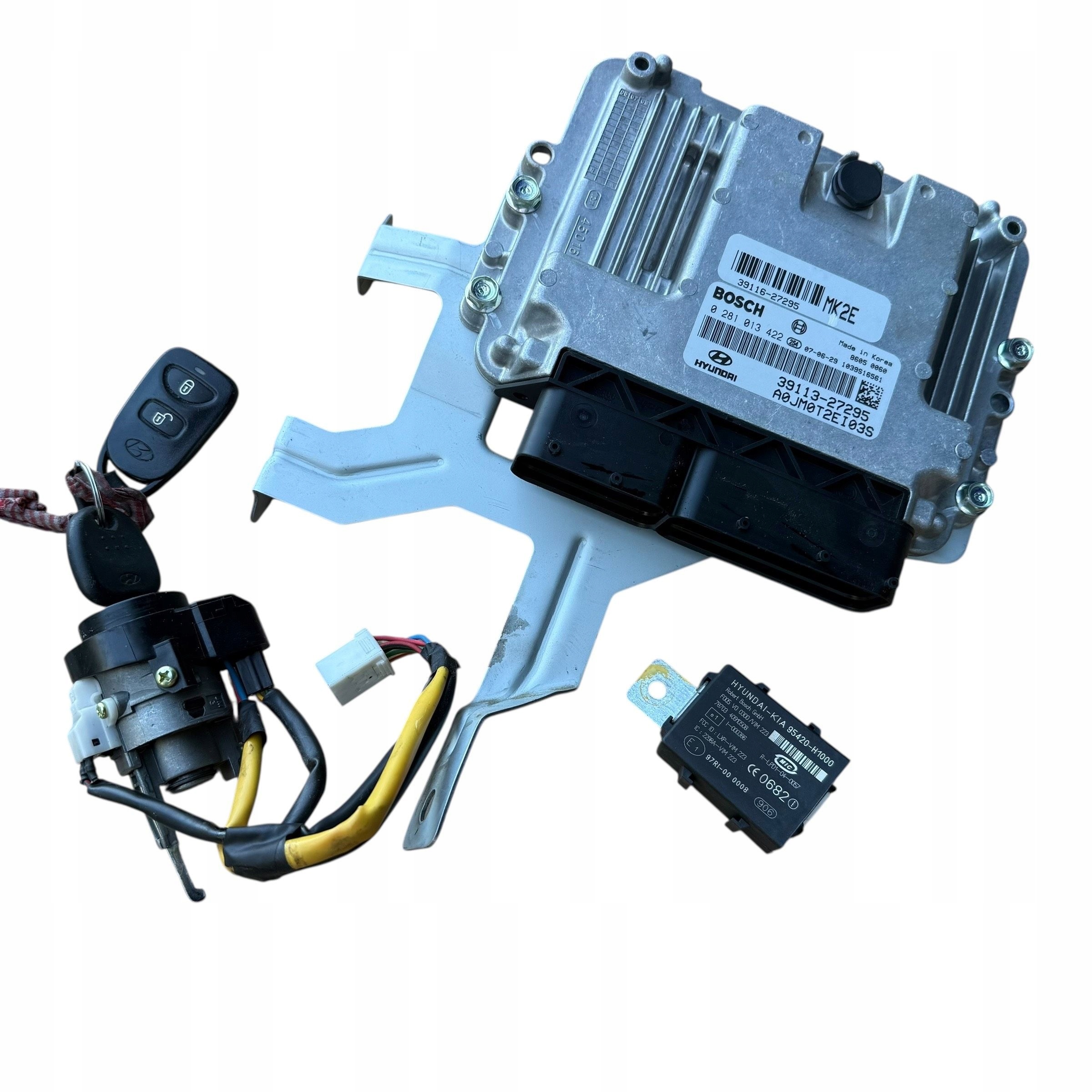 Komputer / Sterownik ECU silnika Hyundai Tucson JM 2006 2.0 CRDI