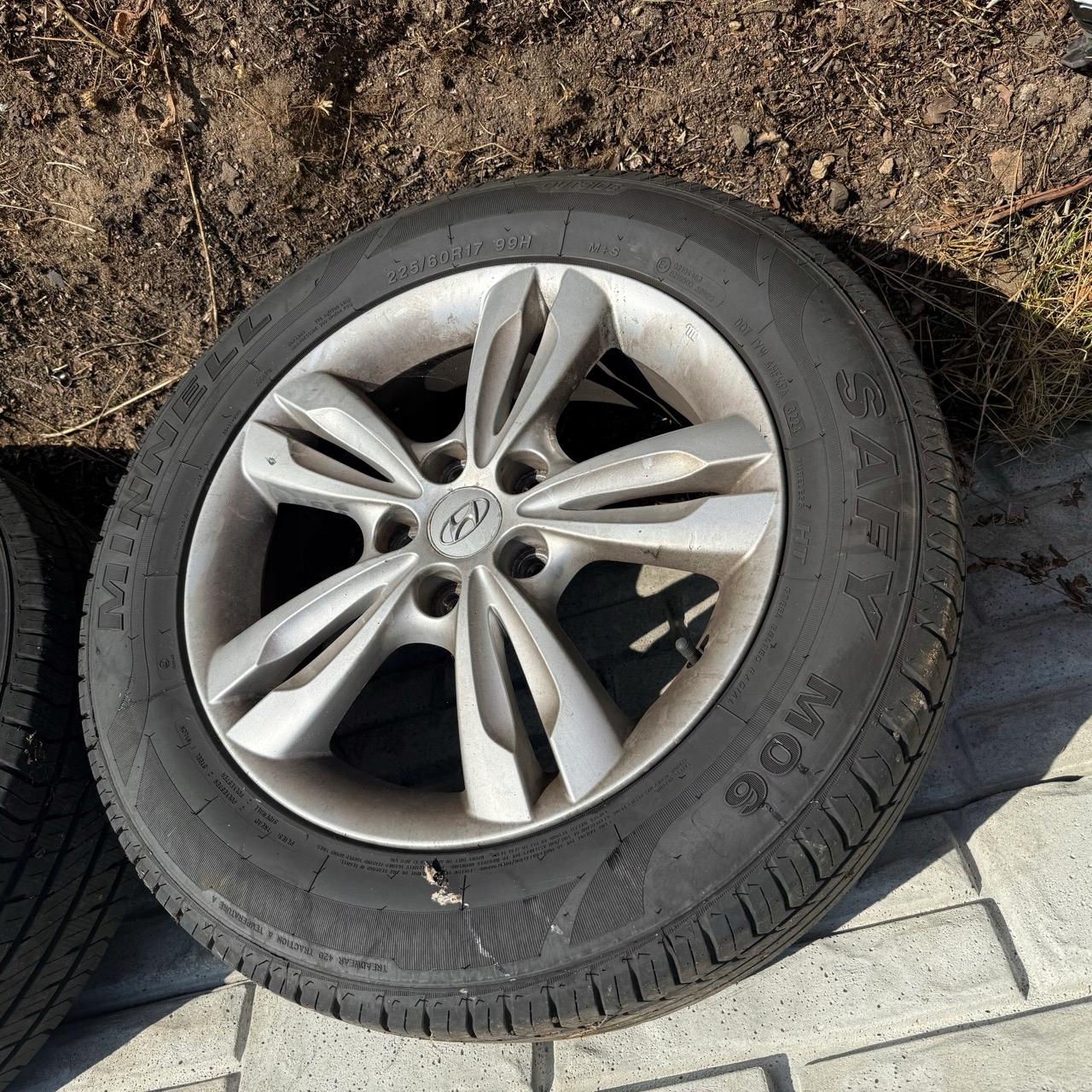 Felgi Koła Opony M+S 4szt Hyundai IX35 Tucson III 5x114,3 225/60R17 - obrazek 7