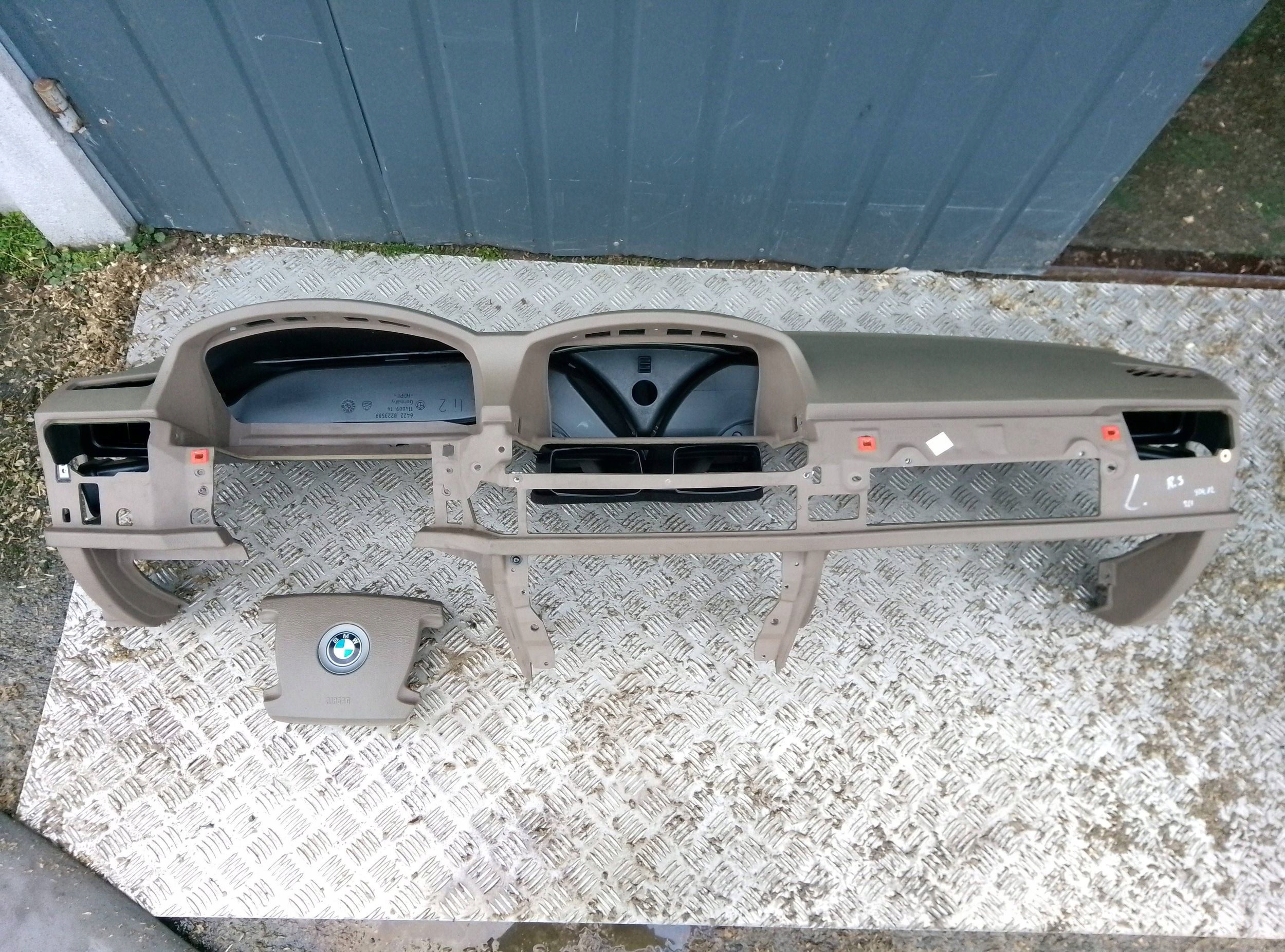 BMW 7 E65 E66 2002 Deska rozdzielcza Konsola - obrazek 2