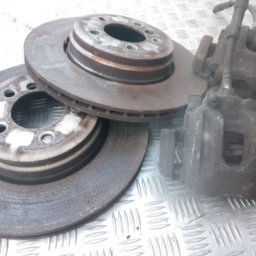 BMW 7 E65 E66 4.4I TARCZE KLOCKI ZACISKI TYŁ KOMPLET