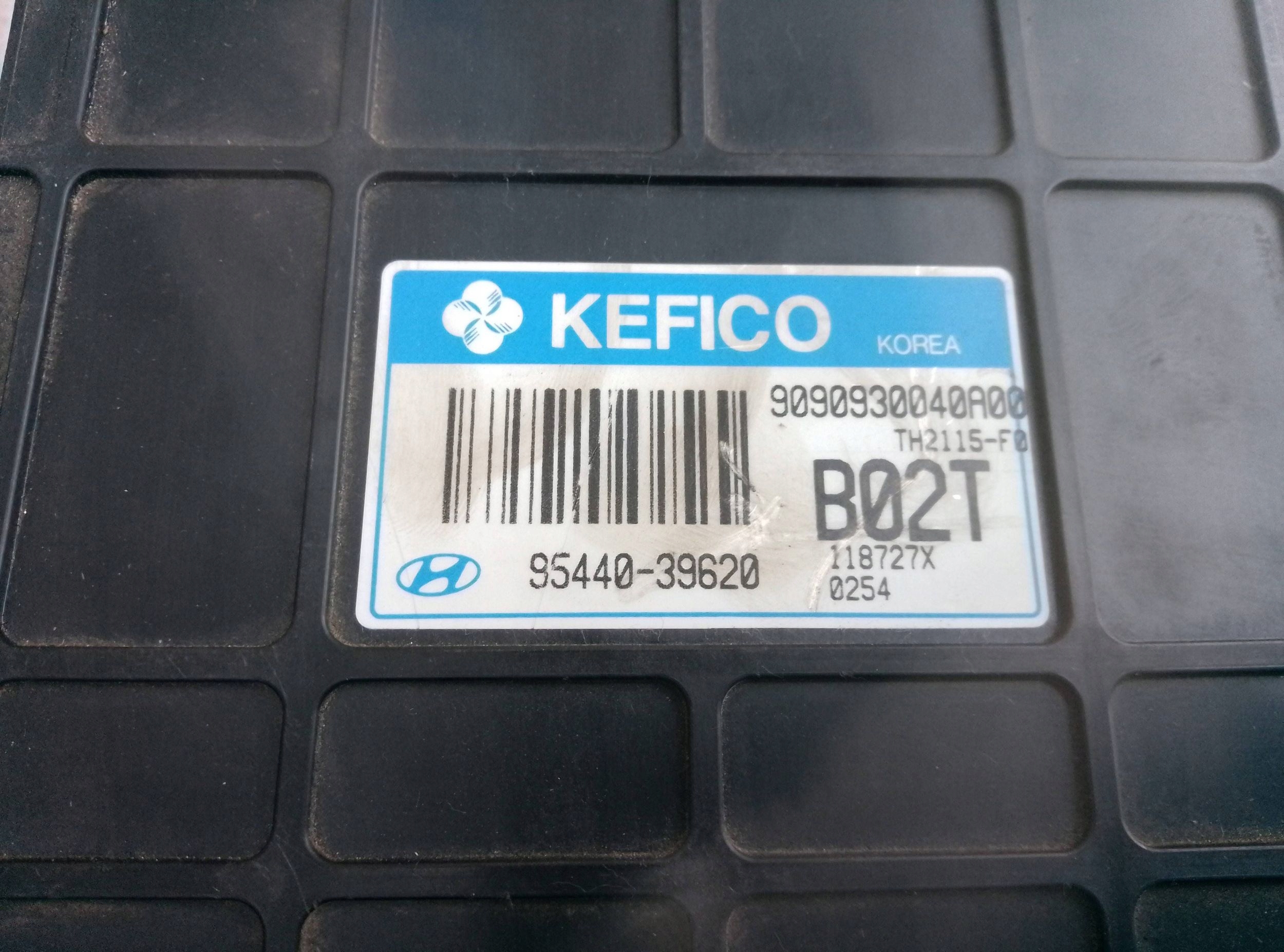 Hyundai Santa Fe 2002 Sterownik / Moduł skrzyni biegów 9544039620 - obrazek 5