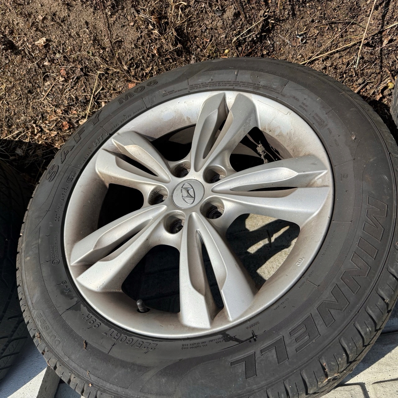 Felgi Koła Opony M+S 4szt Hyundai IX35 Tucson III 5x114,3 225/60R17 - obrazek 8