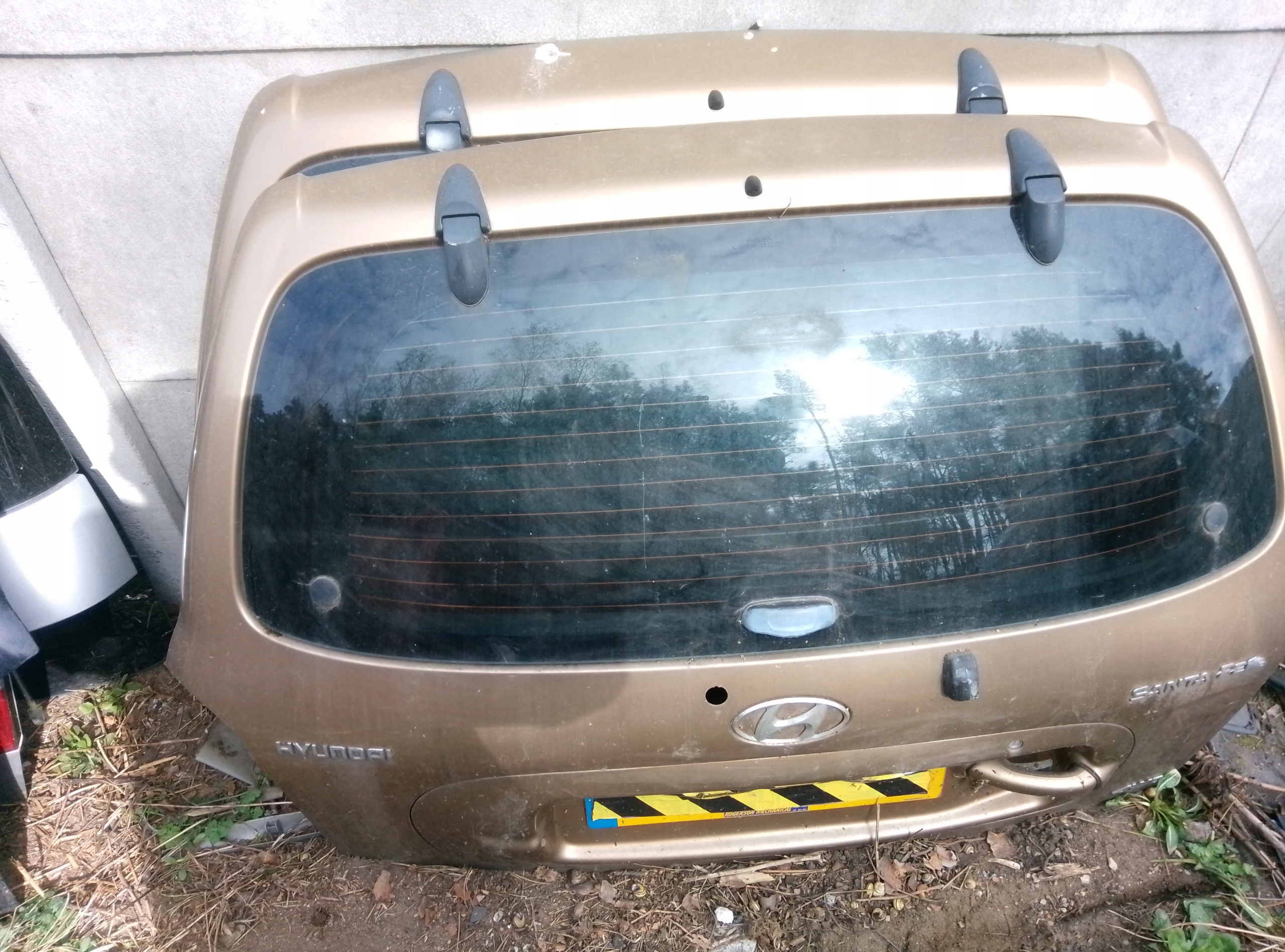 KLAPA TYŁ TYLNA KOMPLETNA KLAMKA SZYBA HYUNDAI SANTA FE 2000-2006R - obrazek 4