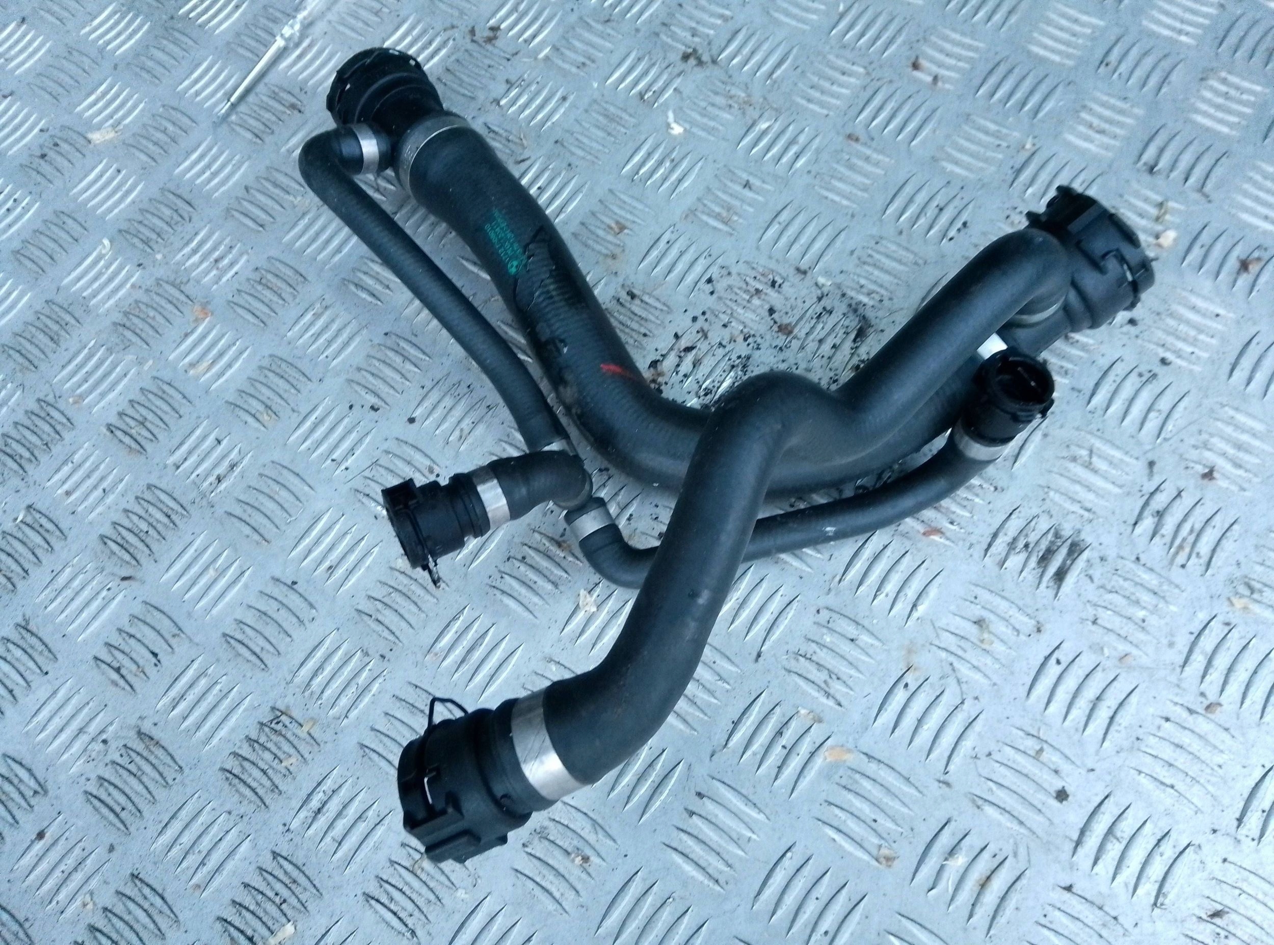 BMW 7 E65 E66 2002 Przewód / Wąż chłodnicy 7508010 komplet - obrazek 2